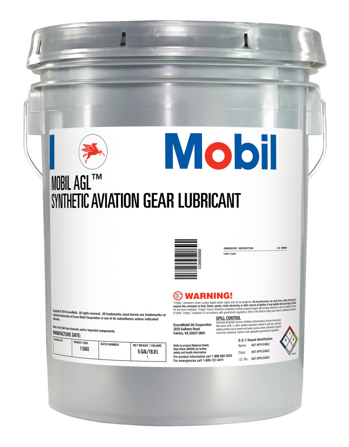 Mobil AGL Synthetic Aviation Gear